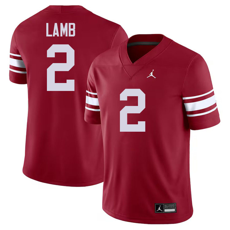 CeeDee Lamb Oklahoma Sooners Jersey,Oklahoma Sooners Football Uniforms,Jersey-Throwback